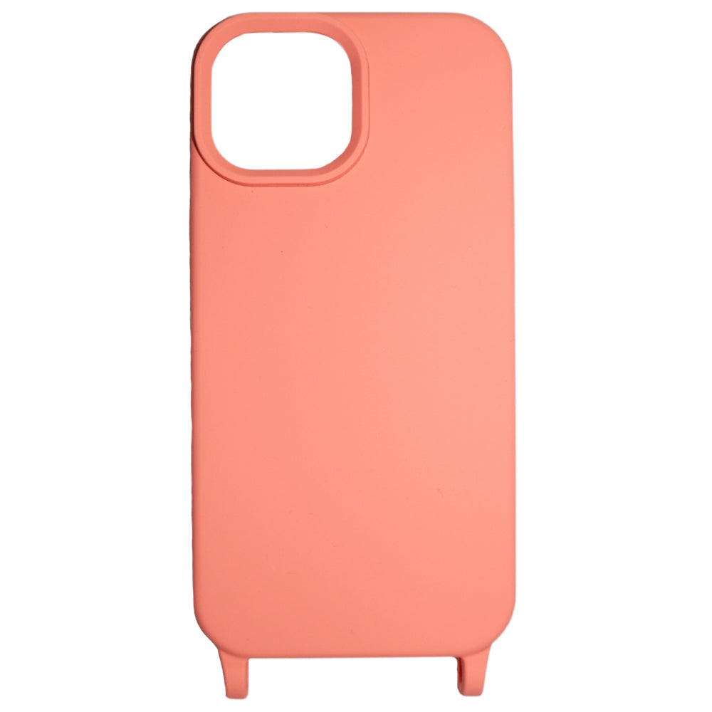 Peach Case - Handyhülle in orange mit Silikonösen