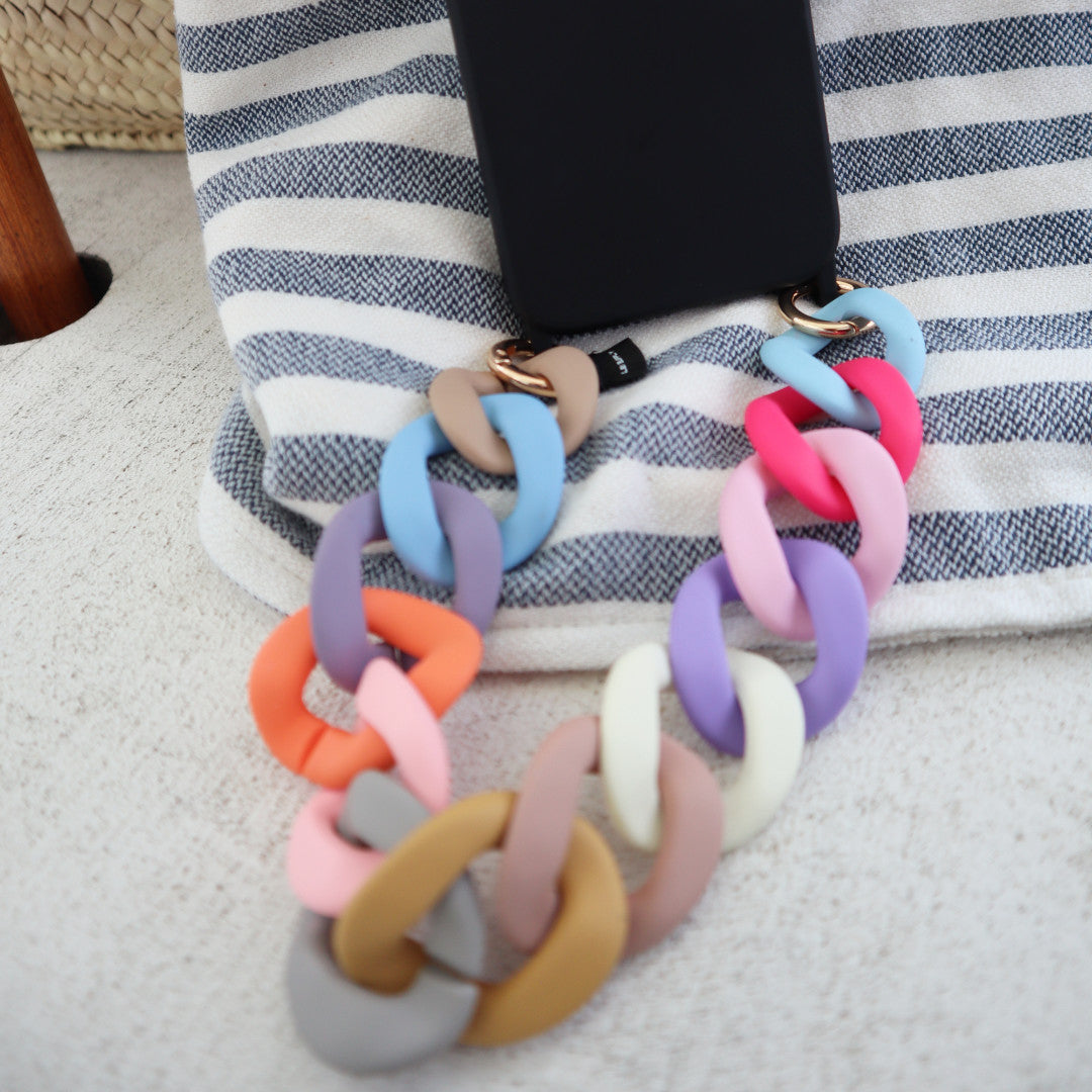 Candy - Chainz - kurze Handykette in bunt