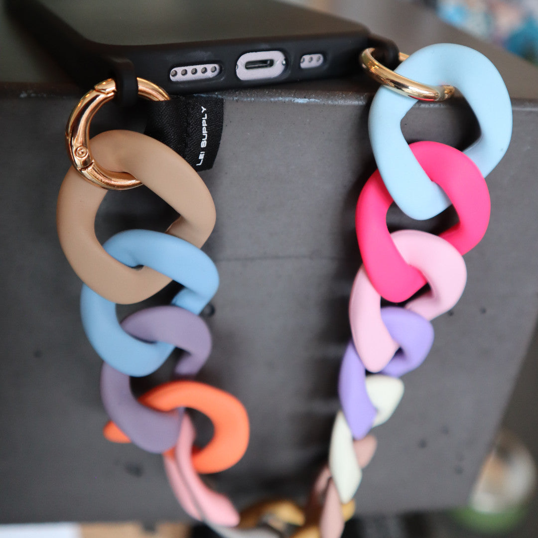 Candy - Chainz - kurze Handykette in bunt