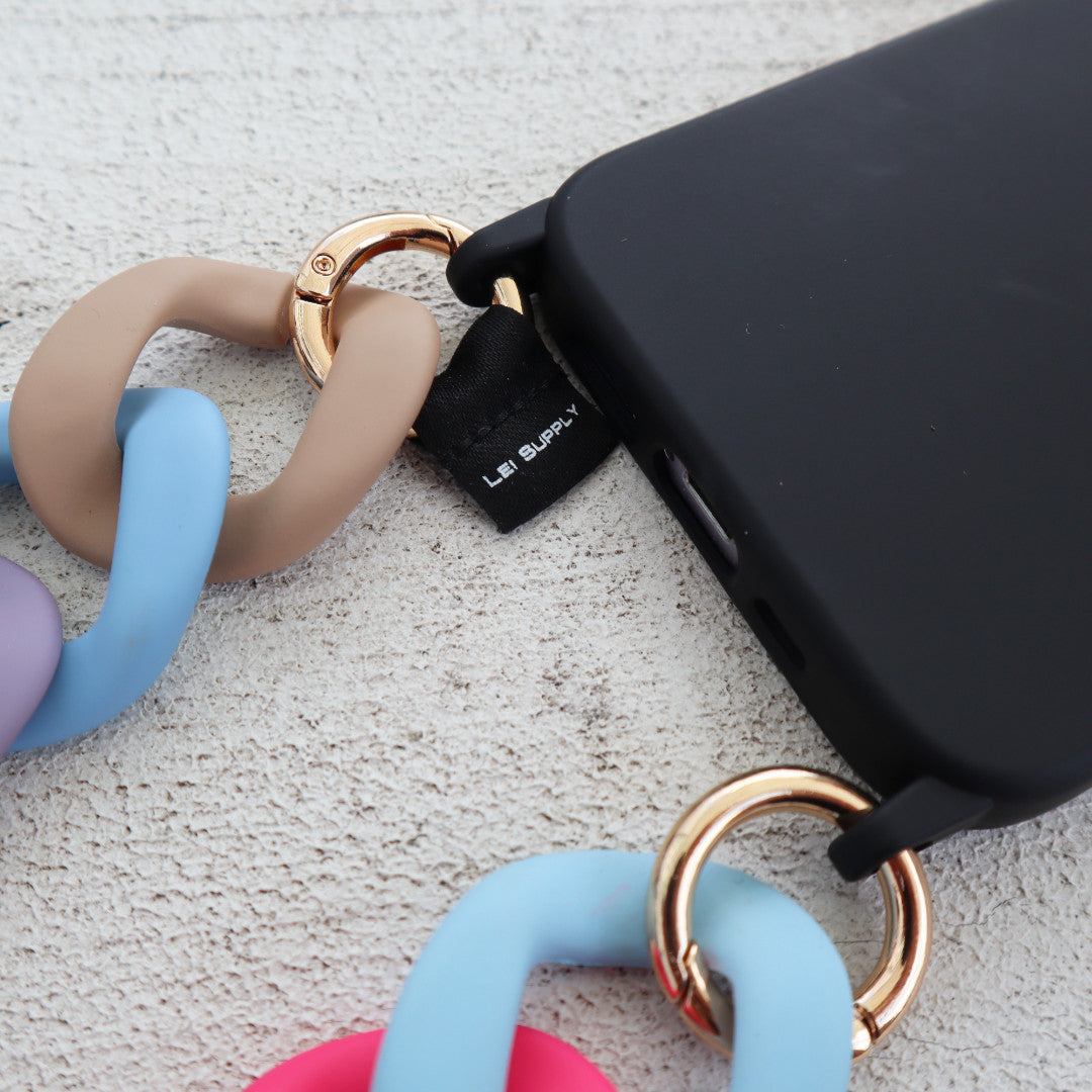 Candy - Chainz - kurze Handykette in bunt