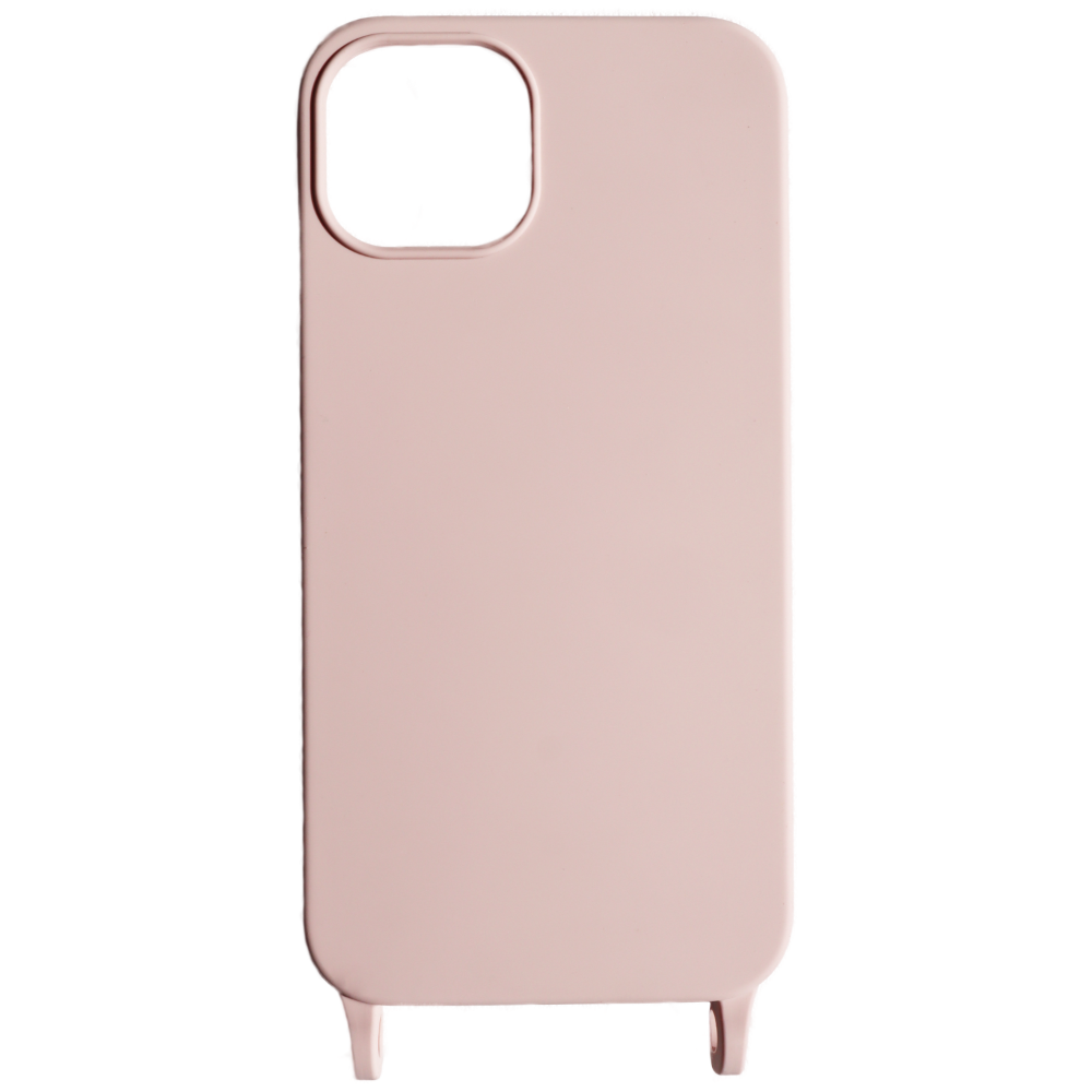 Light Rose Case - Handyhülle in Rosa mit Silikonösen