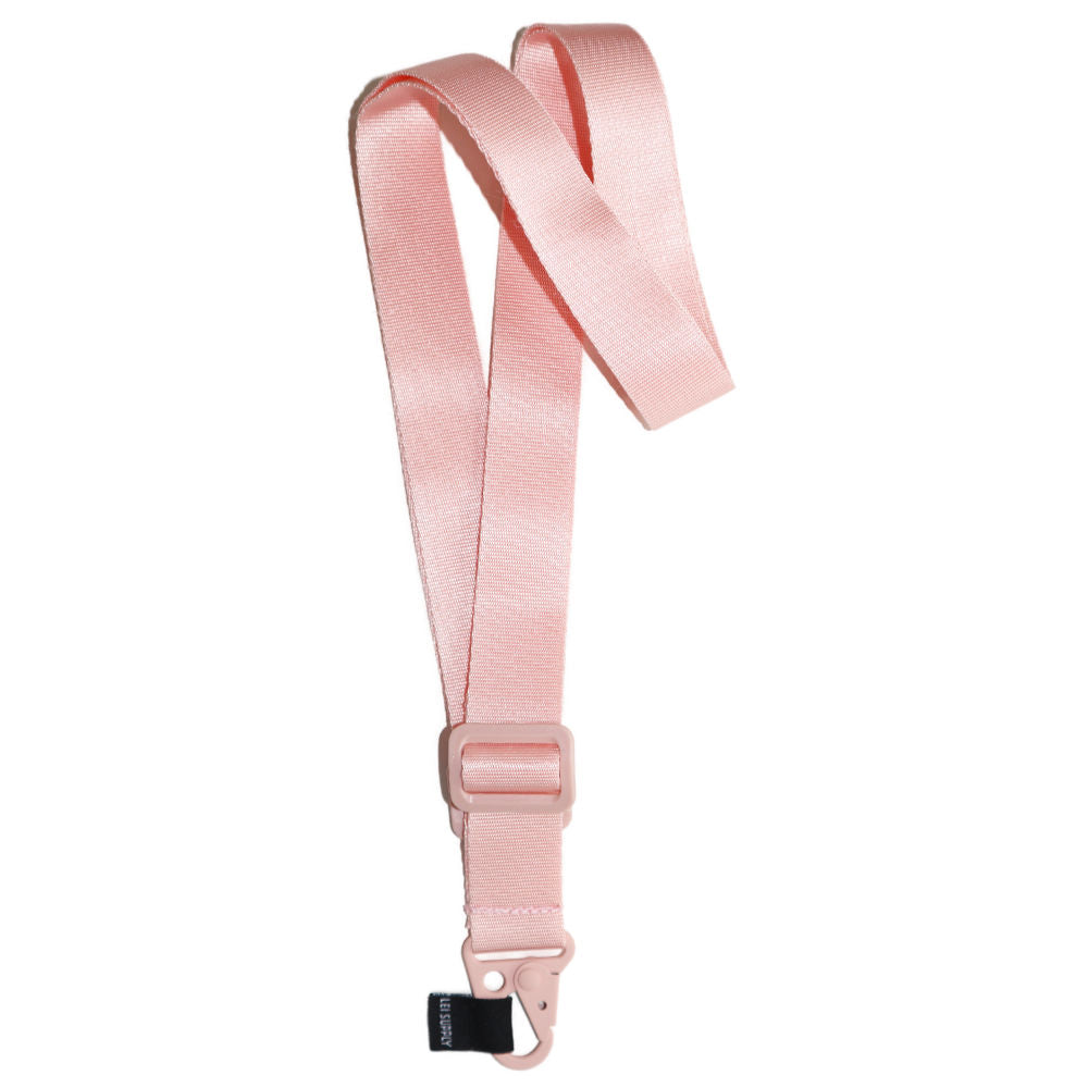 Light Rose Lanyard - verstellbares Schlüsselband in rosa – Lei Supply